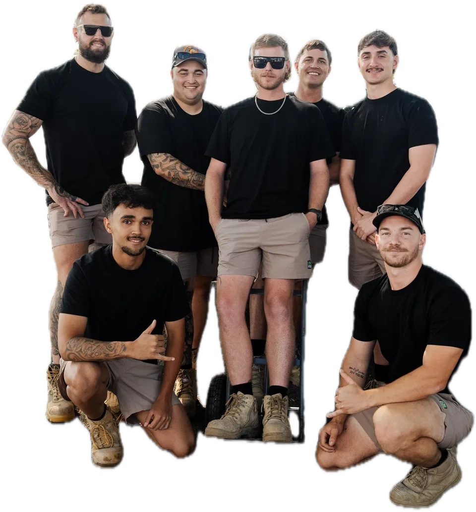 Bribie Island Blocked Drain Services team
